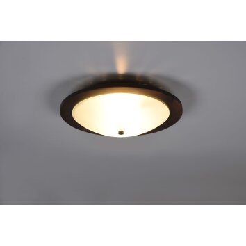 Trio Pali Ceiling Light Dark wood, 2-light sources