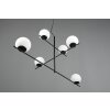 Trio Pure Pendant Light black, 6-light sources