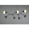 Trio Roxie Pendant Light brass, black, 7-light sources