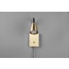 Trio Wanda Wall Light brass, 1-light source