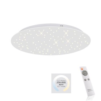 Leuchten-Direkt SPARKLE Ceiling Light LED white, 1-light source, Remote control