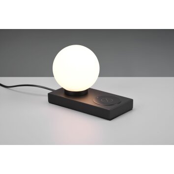 Reality Chloe Table lamp black, 1-light source