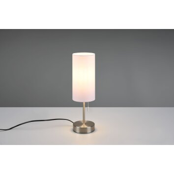 Reality Jaro Table lamp matt nickel, 1-light source