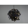 Reality Leavy Pendant Light black, 4-light sources