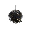 Reality Leavy Pendant Light black, 4-light sources