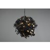 Reality Leavy Pendant Light black, 4-light sources