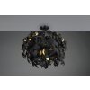 Reality Leavy Ceiling Light black, 3-light sources