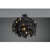 Reality Leavy Ceiling Light black, 3-light sources
