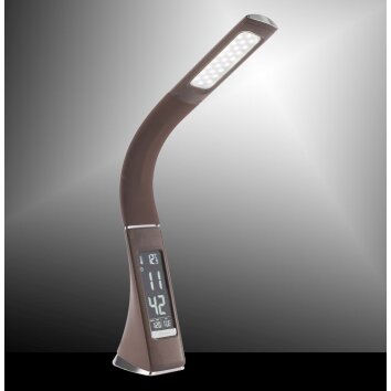 Paul Neuhaus ALEX Table Lamp LED brown, 1-light source