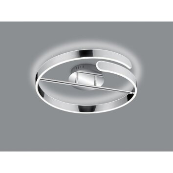 Reality Parma Ceiling Light LED chrome, 1-light source