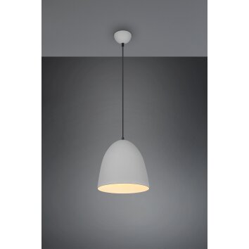 Reality Tilda Pendant Light grey, 1-light source
