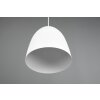 Reality Tilda Pendant Light white, 1-light source