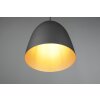 Reality Tilda Pendant Light black-gold, 1-light source