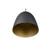 Reality Tilda Pendant Light black-gold, 1-light source