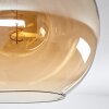 Koyoto  Ceiling Light glass 30 cm Amber, 3-light sources
