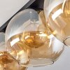 Koyoto  Ceiling Light glass 30 cm Amber, 3-light sources