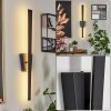 Meels Wall Light LED black, 1-light source