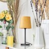 Frandina Table lamp yellow, gold, 1-light source