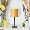 Frandina Table lamp yellow, gold, 1-light source