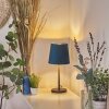 Frandina Table lamp blue, gold, 1-light source