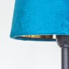 Frandina Table lamp blue, gold, 1-light source