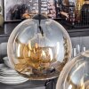 Koyoto  Pendant Light glass 25 cm Amber, 2-light sources