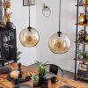 Koyoto  Pendant Light glass 30 cm Amber, 2-light sources