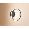 Fabas Luce Giotto Wall Light LED black, 1-light source