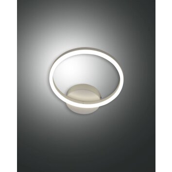 Fabas Luce Giotto Wall Light LED white, 1-light source