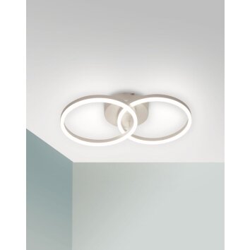 Fabas Luce Giotto Ceiling Light LED white, 1-light source
