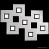 Grossmann KARREE Ceiling Light LED aluminium, black, 7-light sources