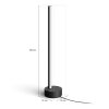Philips Hue Gradient Signe Table lamp LED black, 1-light source