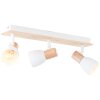 Brilliant Daintree Ceiling Light Ecru, white, 3-light sources