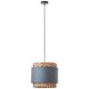 Brilliant Waterlilly Pendant Light black, 1-light source