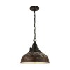 Eglo GRANTHAM 1 Pendant Light beige, dark brown, 1-light source