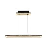 Luce Design Solaris Pendant Light LED gold, black, 1-light source