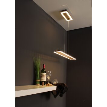 Luce Design Solaris Pendant Light LED gold, black, 1-light source