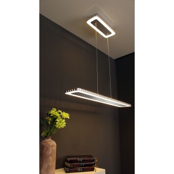 Luce Design Solaris Pendant Light LED stainless steel, 1-light source
