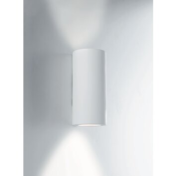 Luce Design Banjie Wall Light can be painted with regular paint, white, 2-light sources