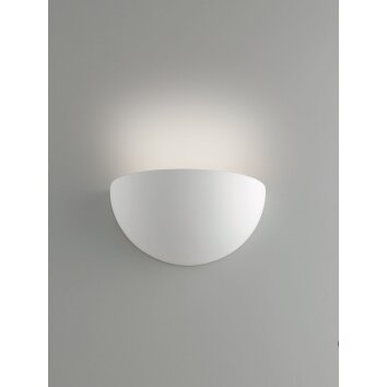 Luce Design Moritz Wall Light can be painted with regular paint, white, 1-light source