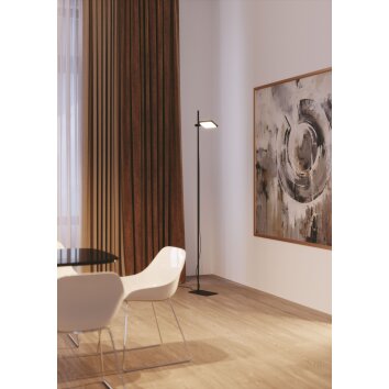 Luce Design Book Floor Lamp LED black, 1-light source