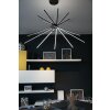 Luce Design Shanghai Pendant Light LED black, 8-light sources