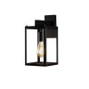 Konstsmide Carpi Outdoor Wall Light black, 1-light source