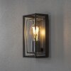 Konstsmide Brindisi Outdoor Wall Light black, 1-light source, Motion sensor
