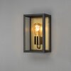 Konstsmide Carpi Outdoor Wall Light brass, black, 1-light source