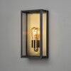 Konstsmide Carpi Outdoor Wall Light brass, black, 1-light source