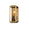 Konstsmide Carpi Outdoor Wall Light brass, 1-light source