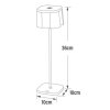 Konstsmide Nice Table lamp LED black, 5-light sources