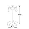 Konstsmide Scilla Table lamp LED black, 1-light source