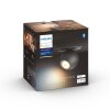 Philips Hue Buckram Ceiling Light LED black, 1-light source